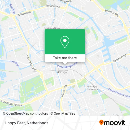 Happy Feet map