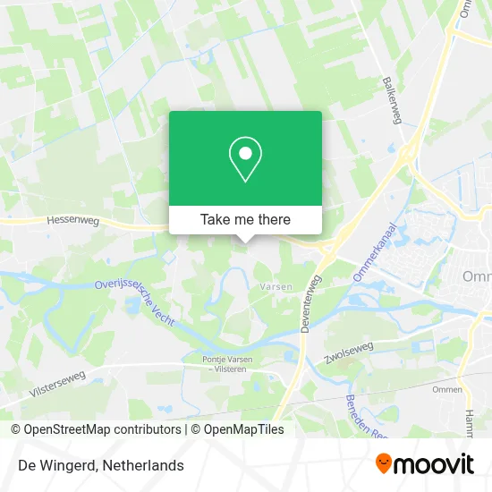 De Wingerd Karte