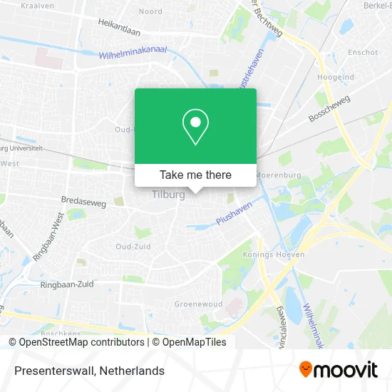 Presenterswall map
