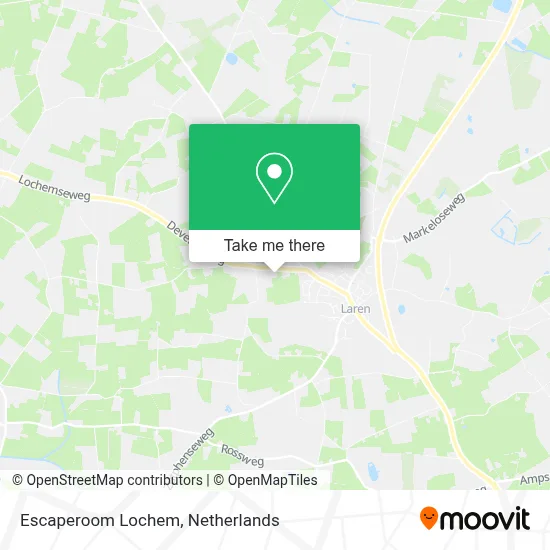 Escaperoom Lochem map