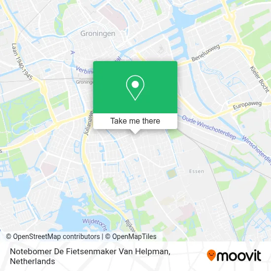 Notebomer De Fietsenmaker Van Helpman map