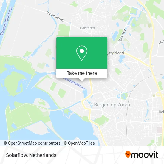 Solarflow map