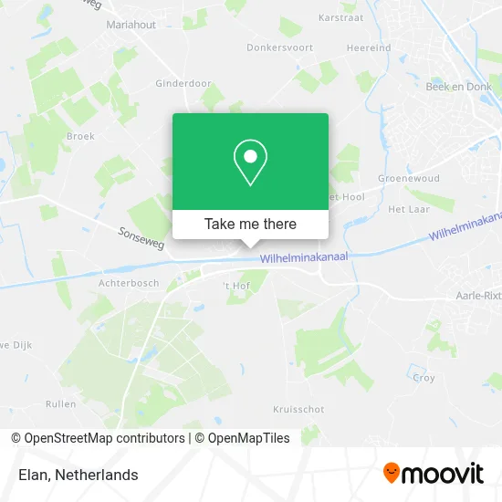 Elan map