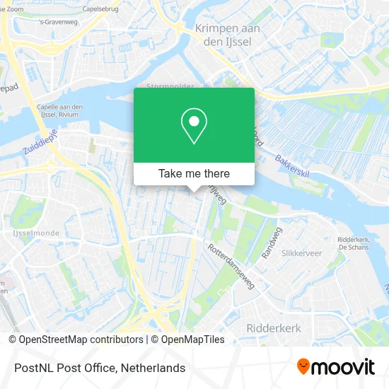 Postnl Postkantoor map