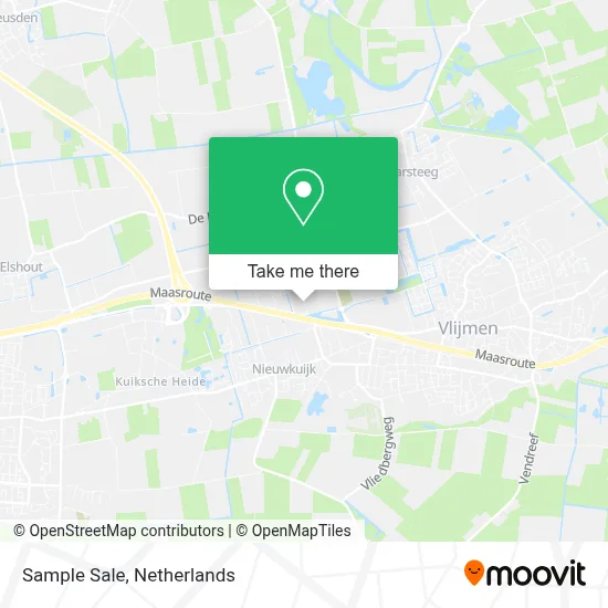 Sample Sale map