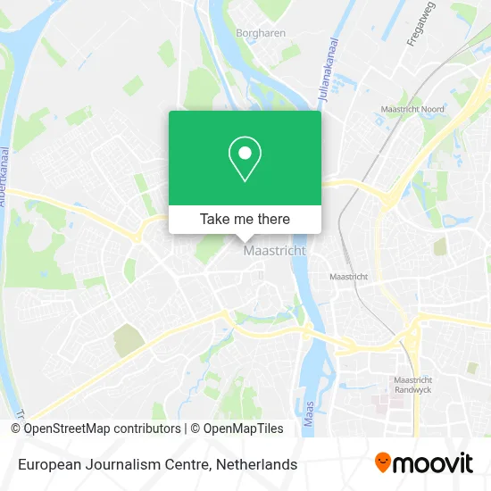 European Journalism Centre map