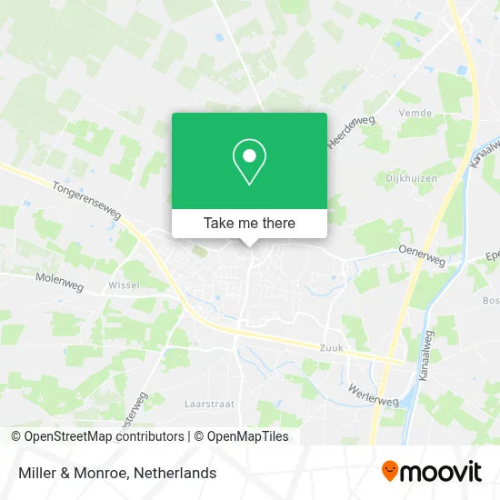 Miller & Monroe map