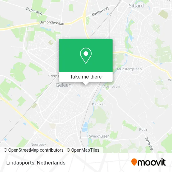 Lindasports map