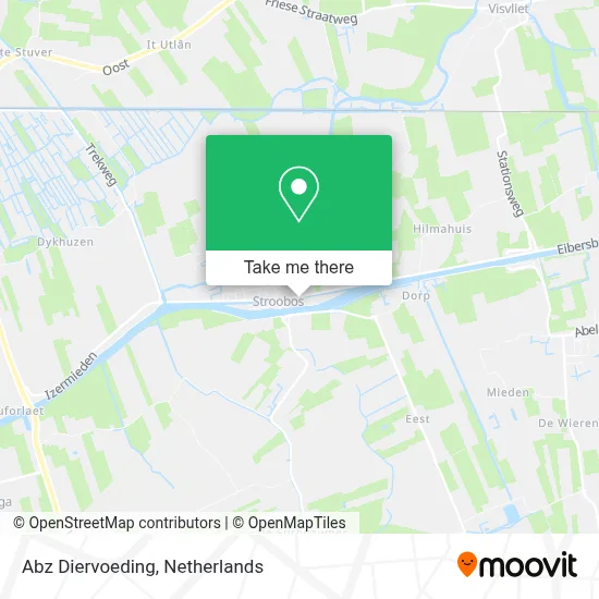 Abz Diervoeding map
