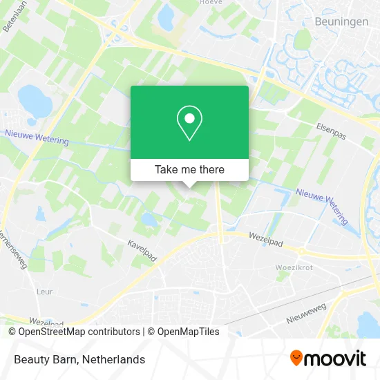 Beauty Barn map