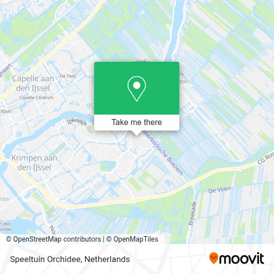 Speeltuin Orchidee map