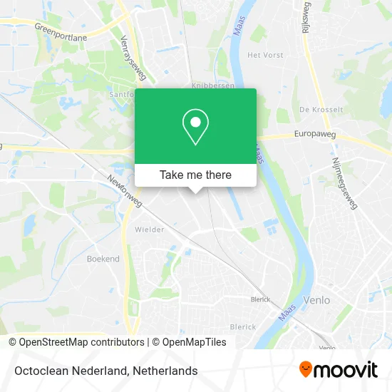 Octoclean Nederland map