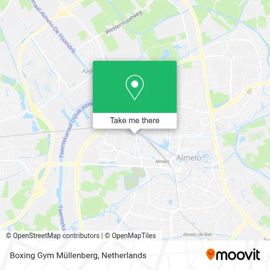 Boxing Gym Müllenberg Karte