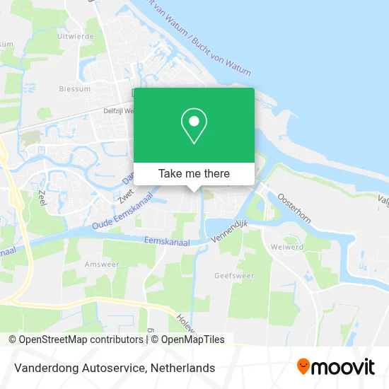 Vanderdong Autoservice map