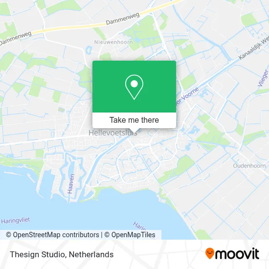 Thesign Studio map