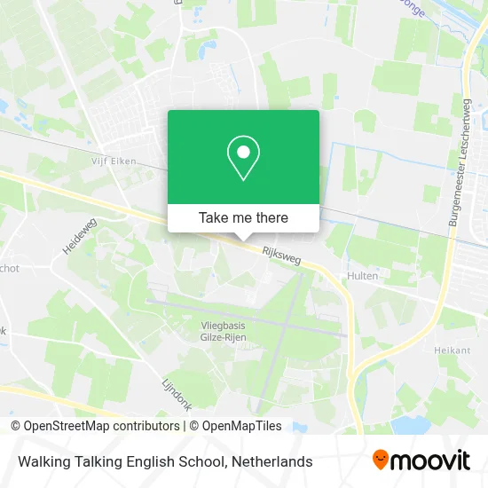 Walking Talking English School map