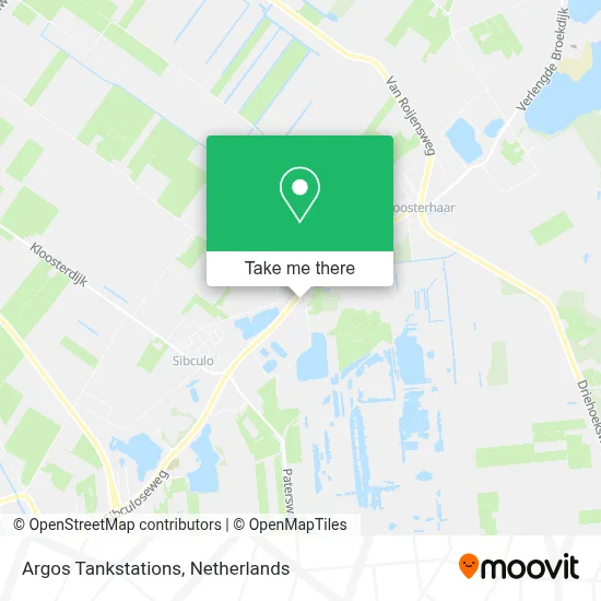 Argos Tankstations Karte