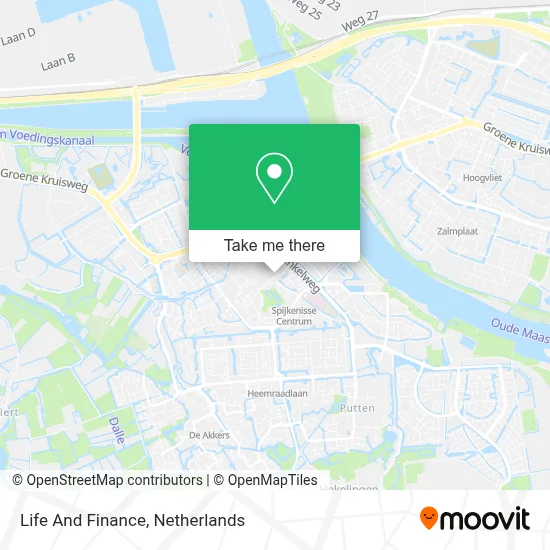 Life And Finance map