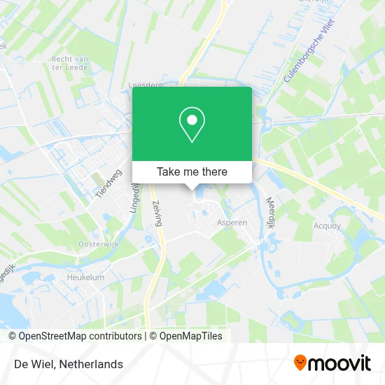 De Wiel map