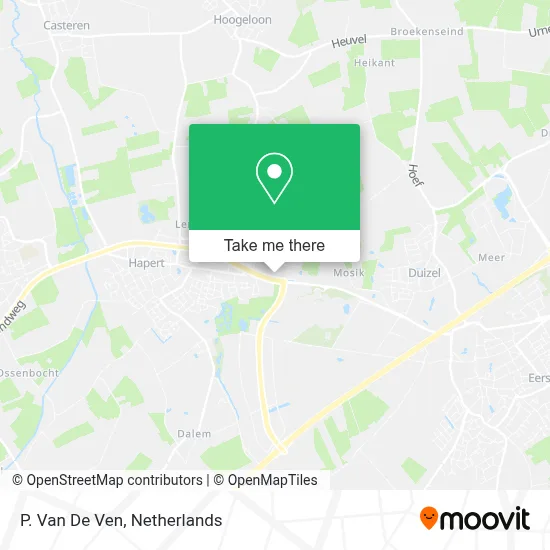 P. Van De Ven map