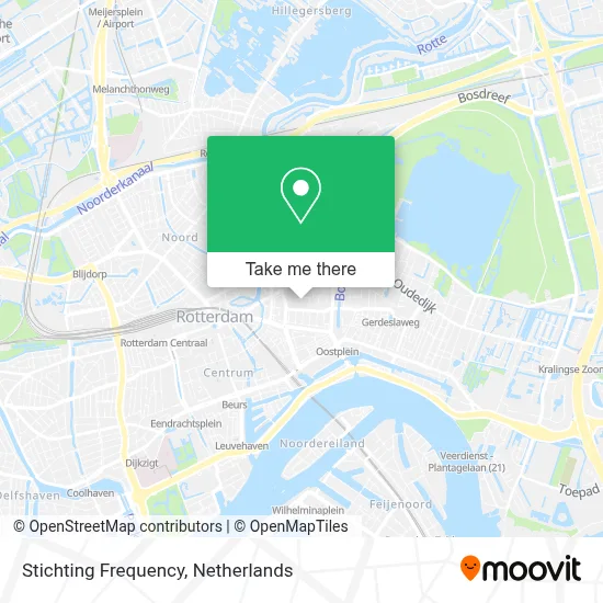 Stichting Frequency map
