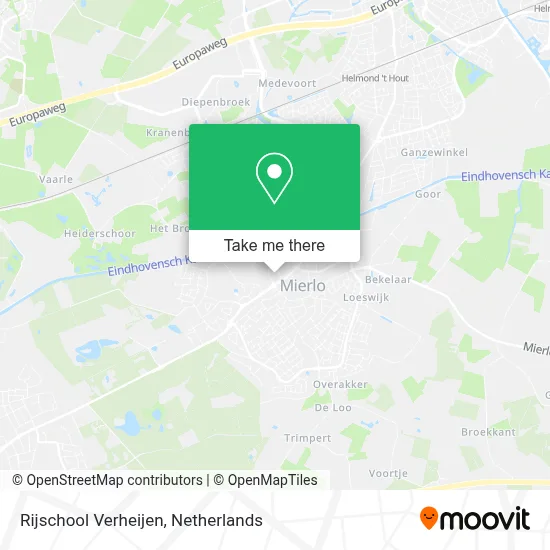 Rijschool Verheijen map