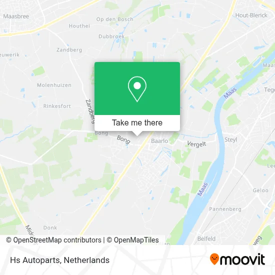 Hs Autoparts map