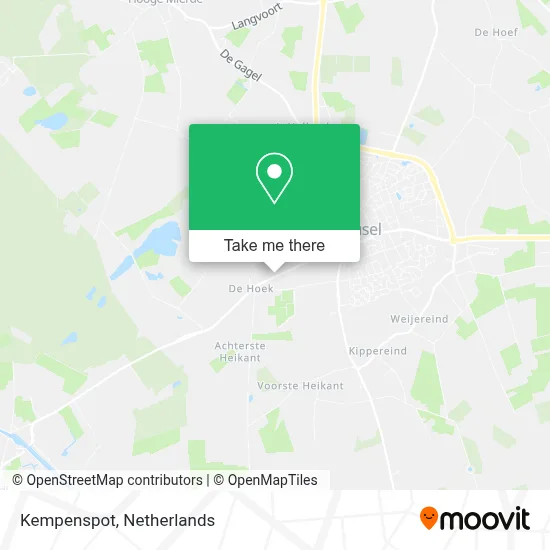 Kempenspot map