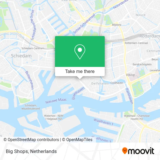 Big Shops map