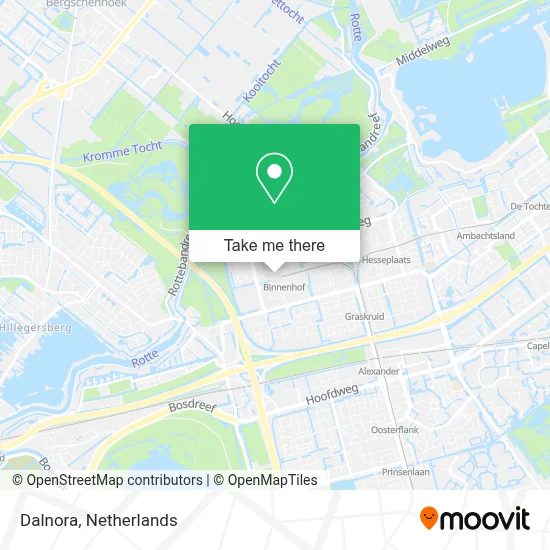 Dalnora map