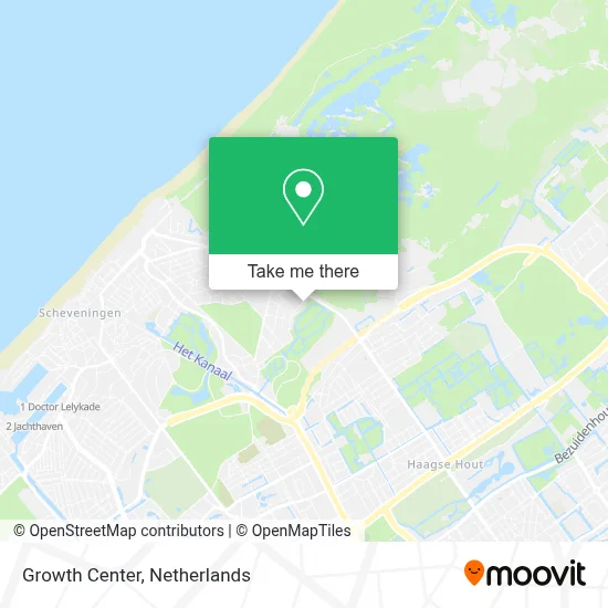 Growth Center map