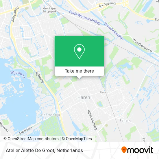 Atelier Alette De Groot map