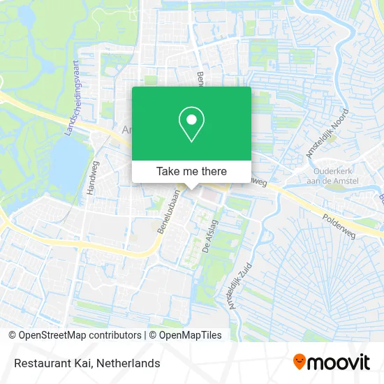Restaurant Kai map