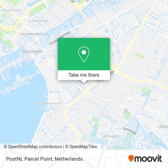 Postnl Pakketpunt map