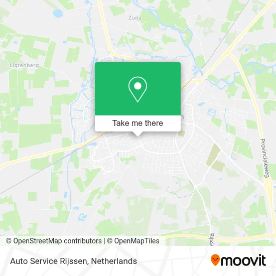 Auto Service Rijssen Karte