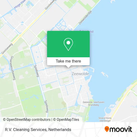 R.V. Cleaning Services map