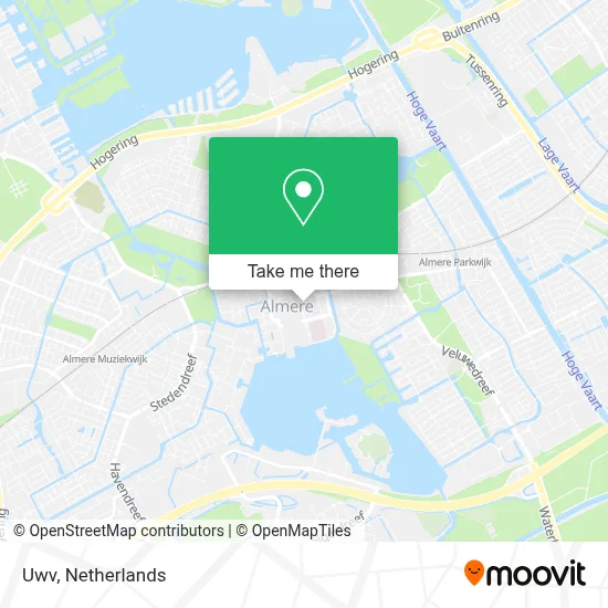 Uwv map