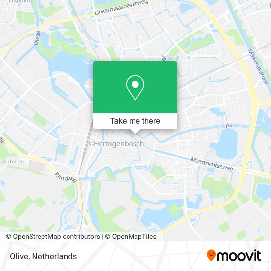 Olijf map