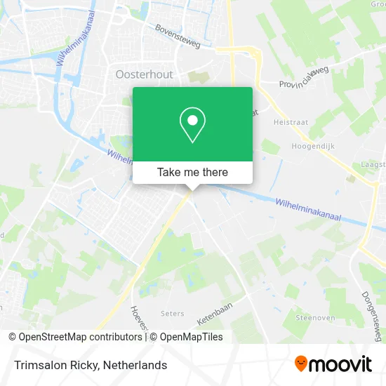 Trimsalon Ricky map