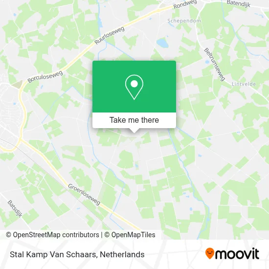 Stal Kamp Van Schaars map