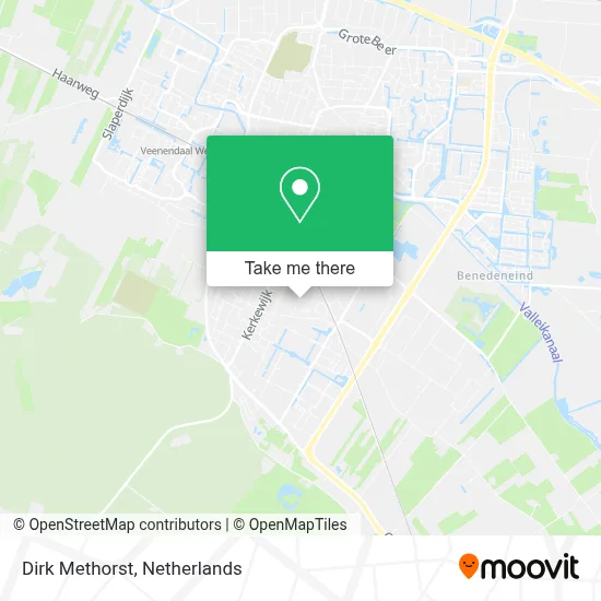 Dirk Methorst map