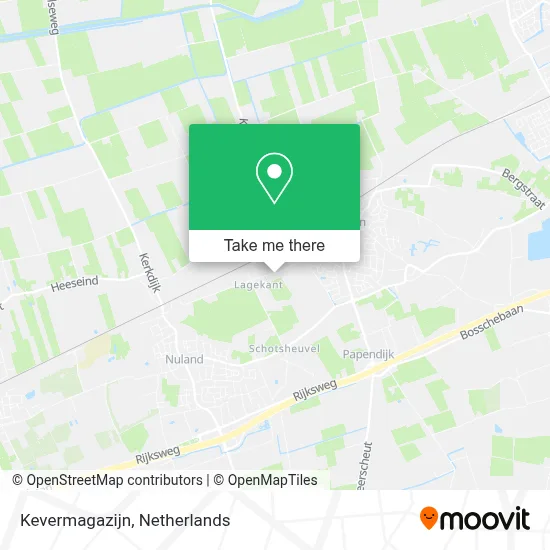 Kevermagazijn map