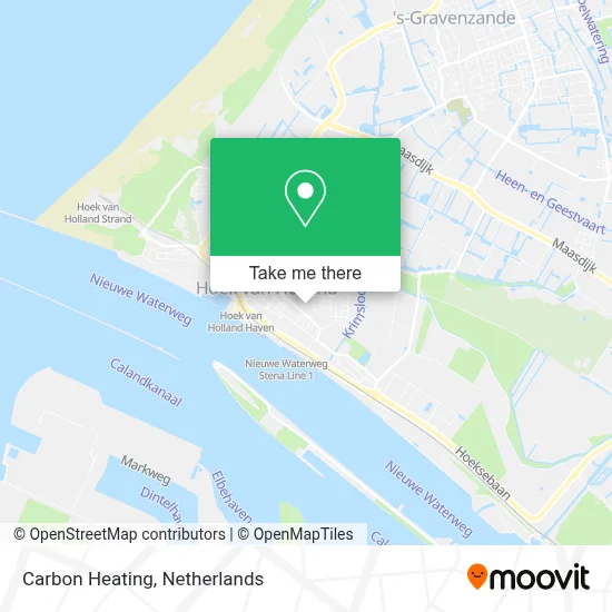 Carbon Heating map