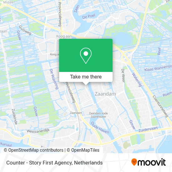 Counter - Story First Agency map
