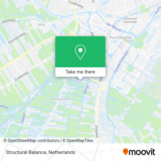 Structural Balance map