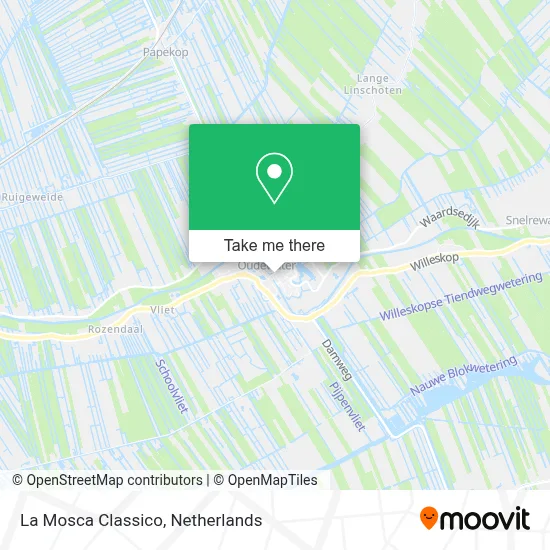 La Mosca Classico map