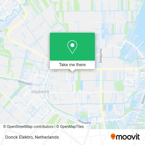 Donck Elektro map