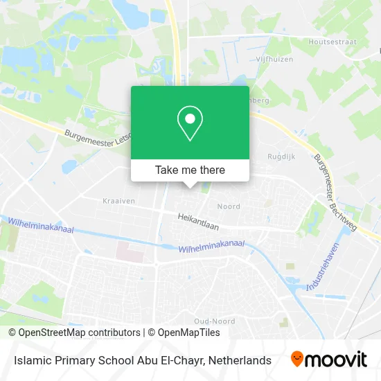 Islamic Primary School Abu El-Chayr map