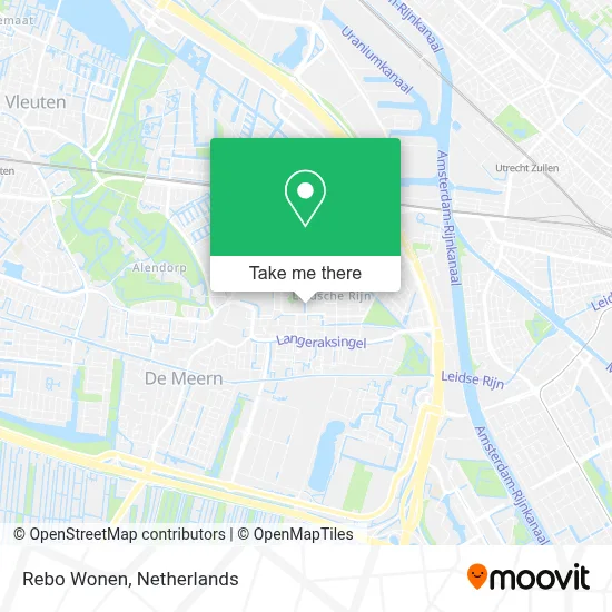 Rebo Wonen map