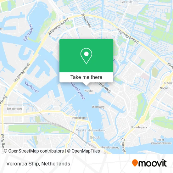 Veronica Ship map